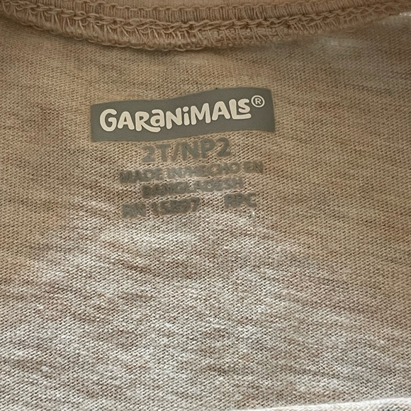 Granimals Leopard & Stay Wild 2T short-sleeve Tops - Picture 4 of 5